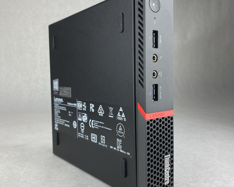 Lenovo ThinkCentre M600 Micro Intel Pentium J3710 1.60GHz 8GB RAM No AC HDD OS