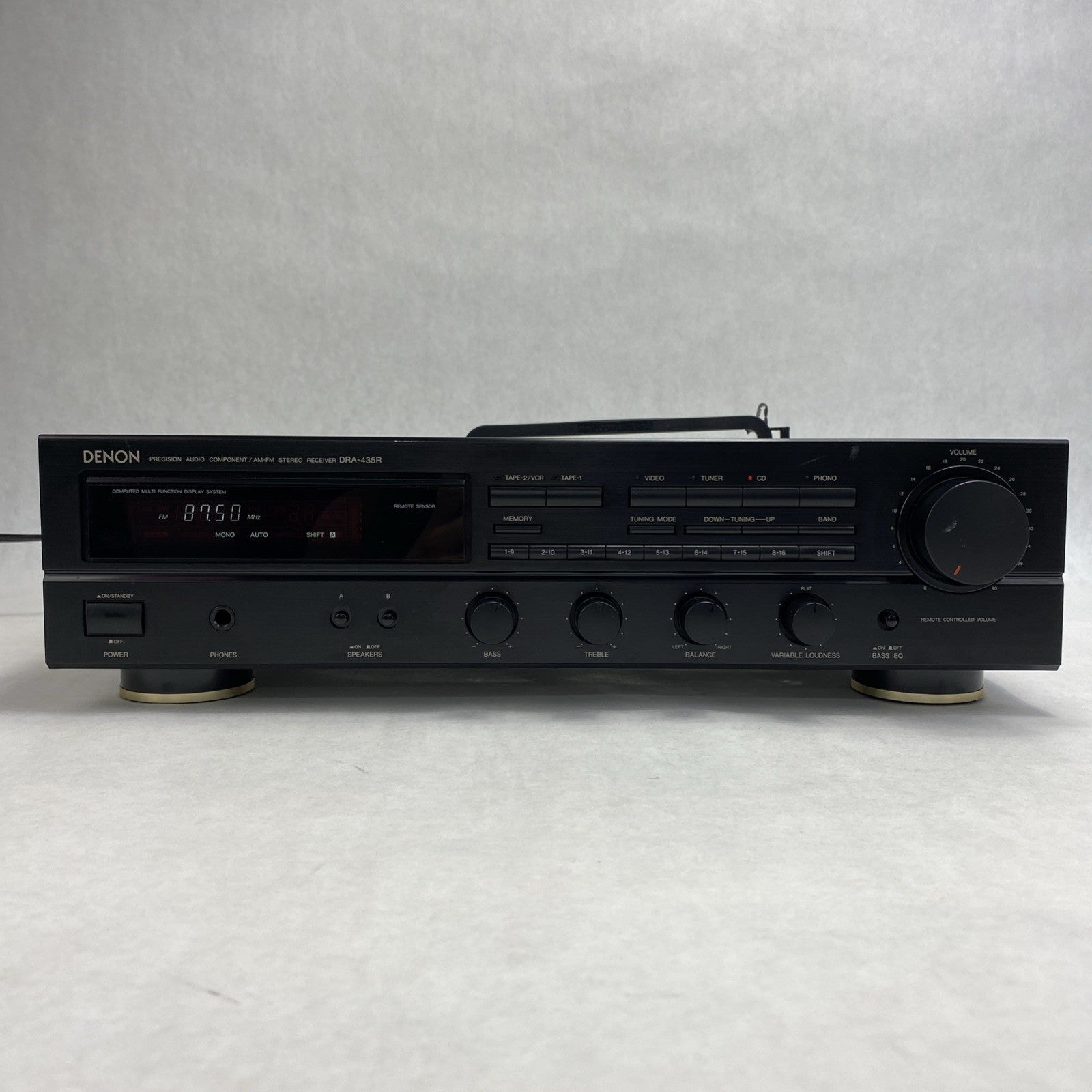 Denon DRA-435R Precision Audio Component AM-FM Stereo Receiver With Antenna2