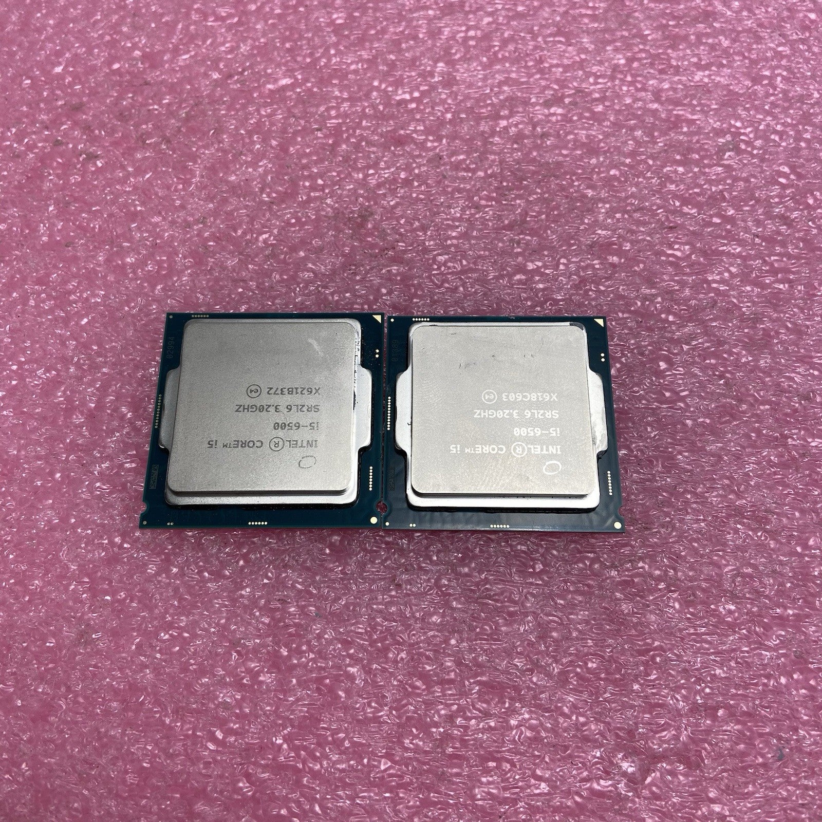 lot of 2 Intel Core i5-6500 SR2L6 3.2GHz Desktop CPU3