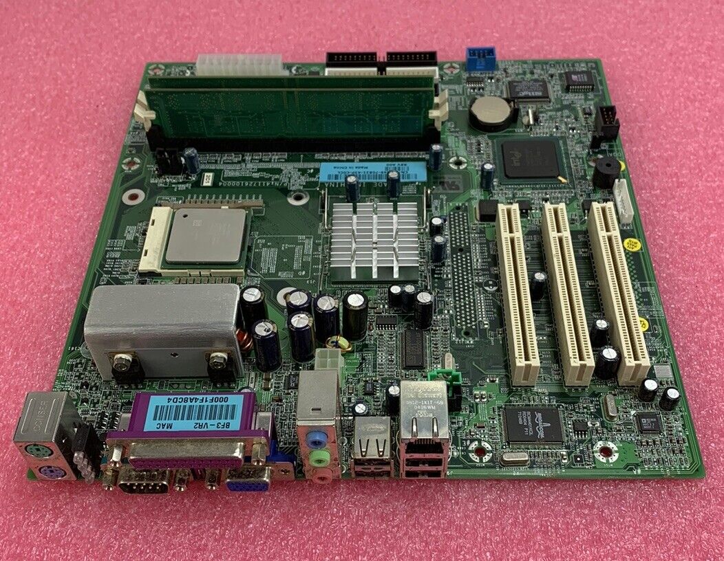 Dell 0F5949 Motherboard Celeron 2.50GHz 1GB RAM w/ Shield