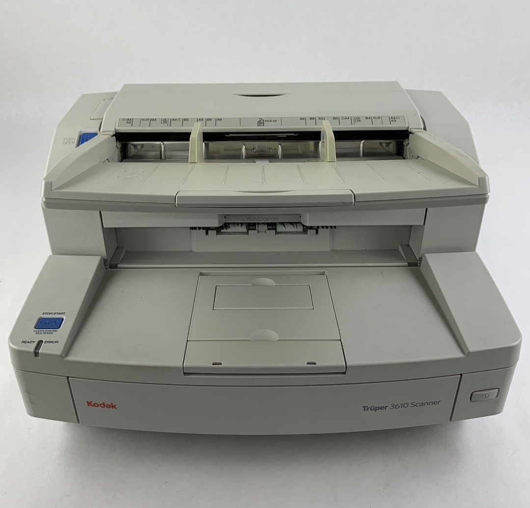 Kodak Truper 3610  Document Duplex Scanner Color Fading on Lens Parts and Repair