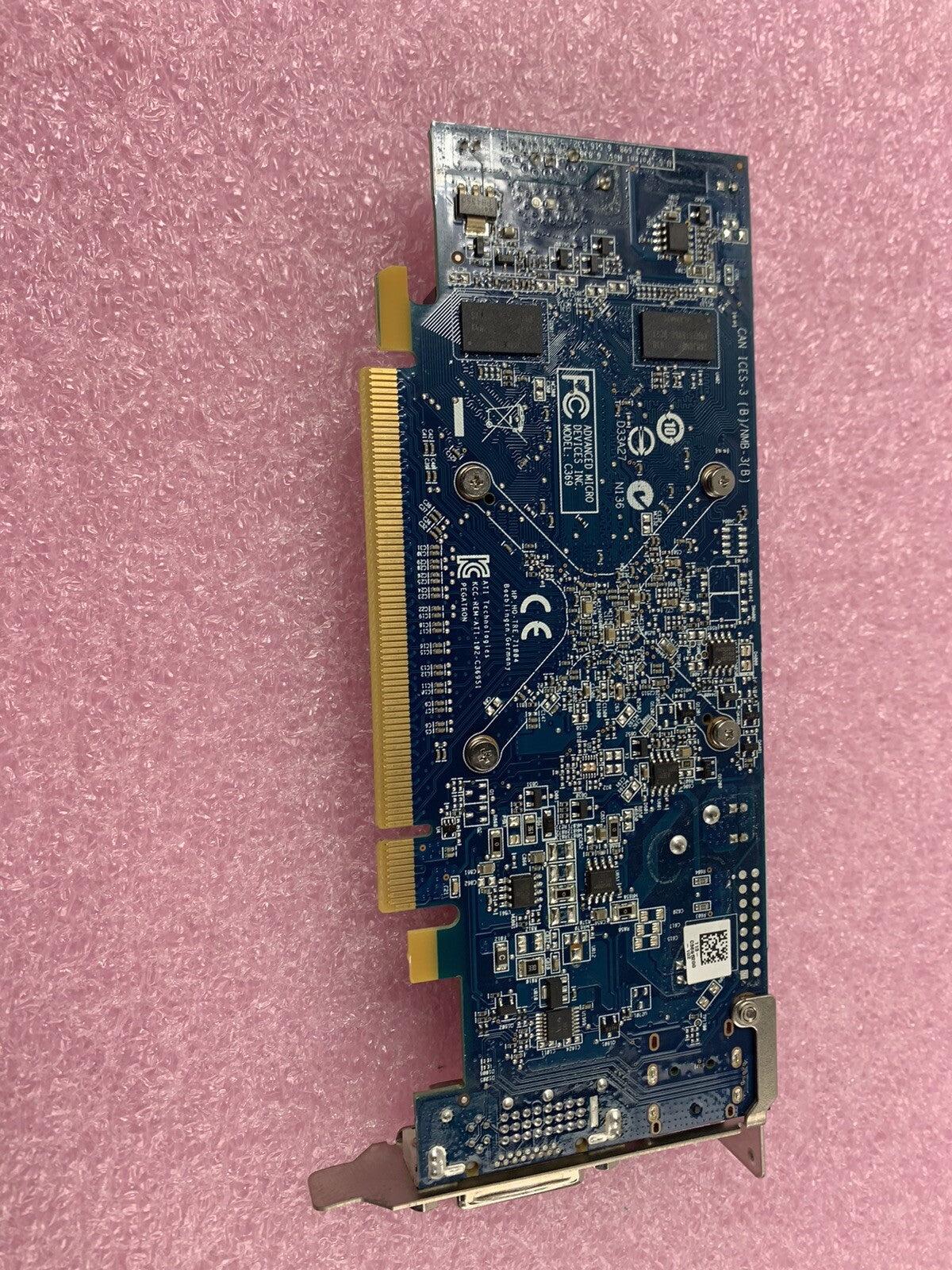 Mix of 4 Untested Radeon 1GB DisplayPort DVI PCIe16 Low Profile GPUs