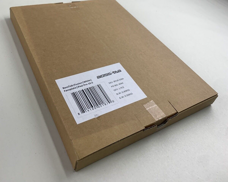 BossTab BFU0-2004 Fusion White Faceplate iPad Pro 10.5