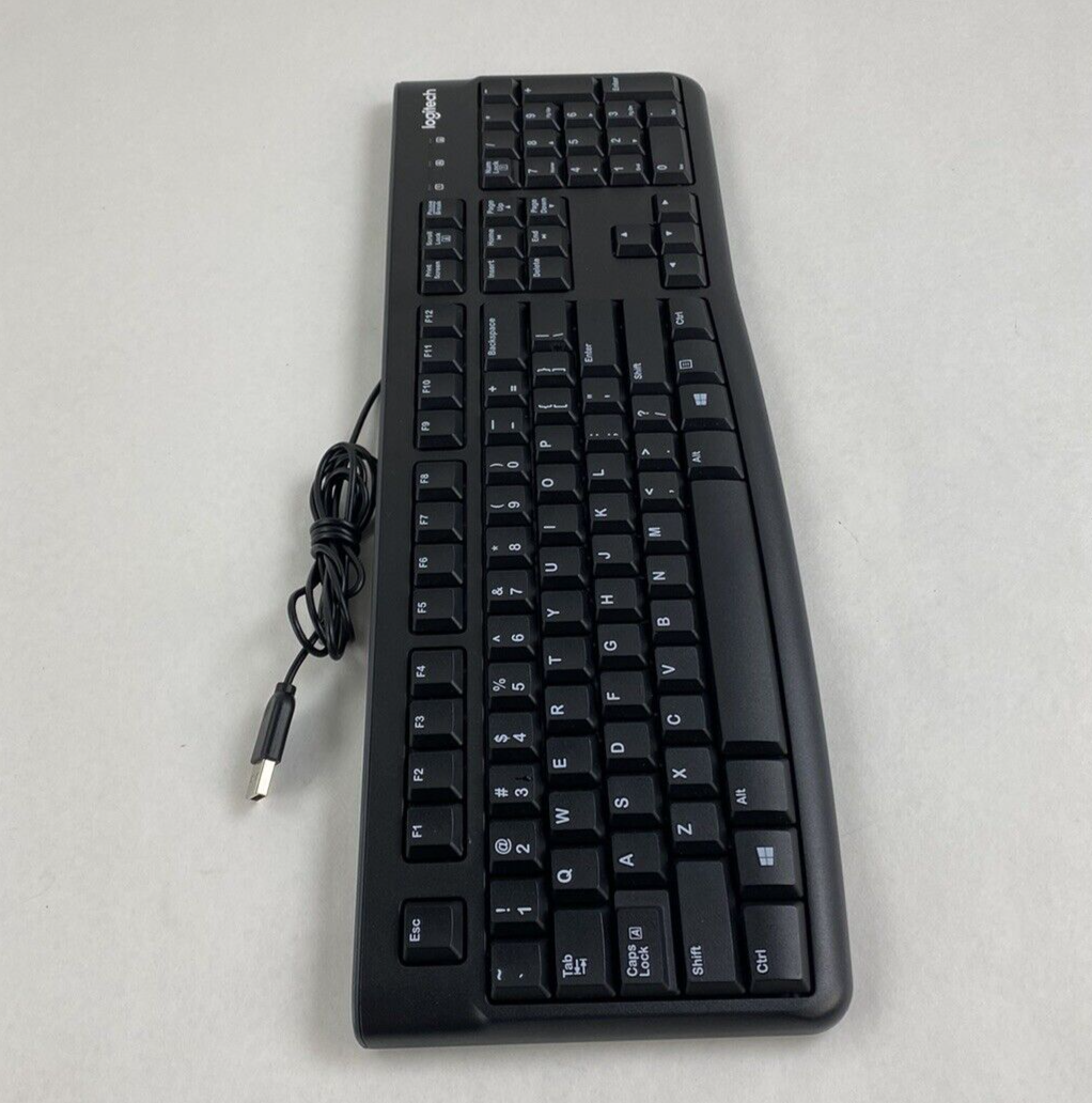Lot of 3 Logitech K120 YU0036 USB Keyboard Tested