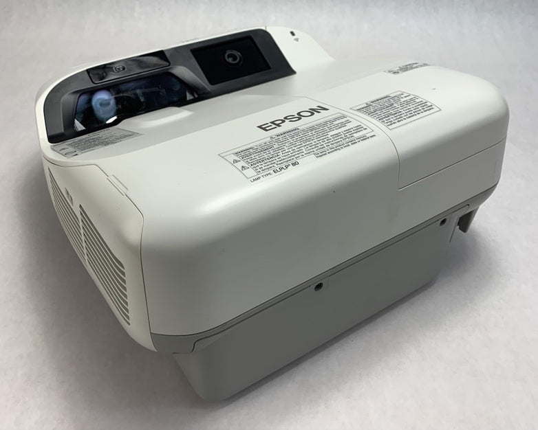 Epson BrightLink 595Wi H599A LCD Projector 654 Lamp Hours - No Remote