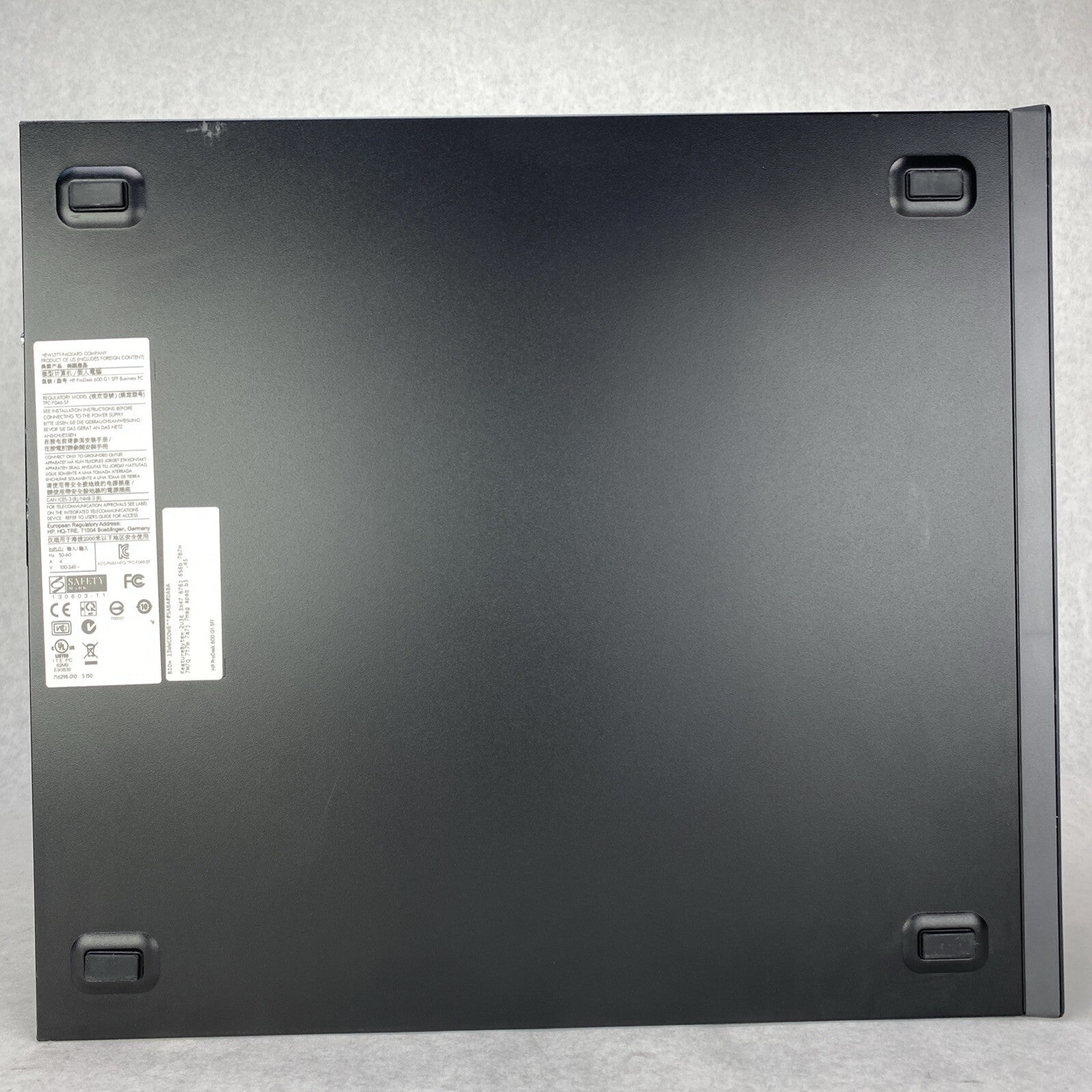 HP ProDesk 600 G1 SFF Intel Core i5-4570 3.20GHz 8GB RAM DVDRW No HDD OS