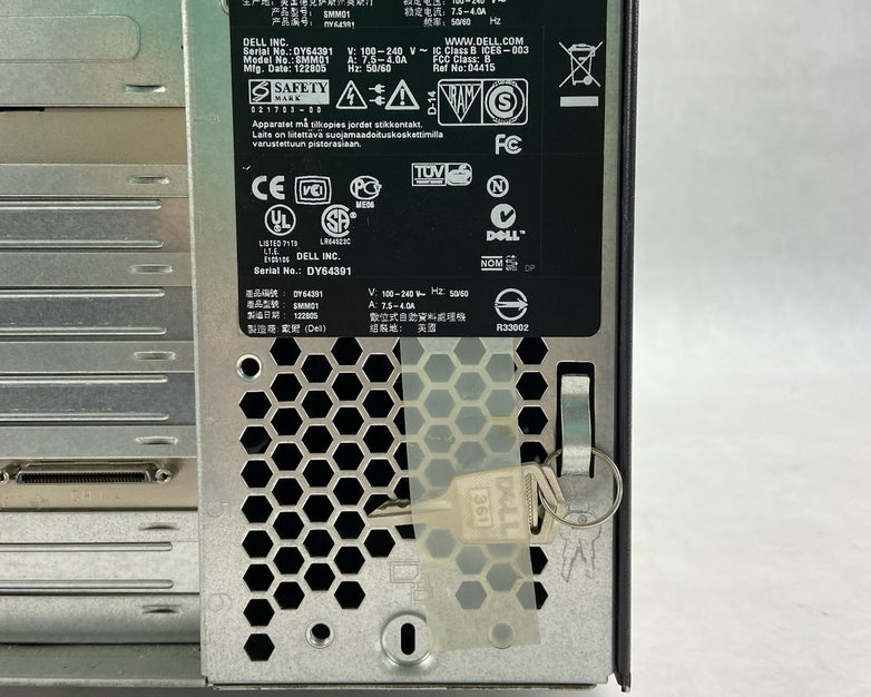 Dell PowerEdge 1800 Server 2x Intel Xeon 2.8GHz 4GB RAM No HDD No OS