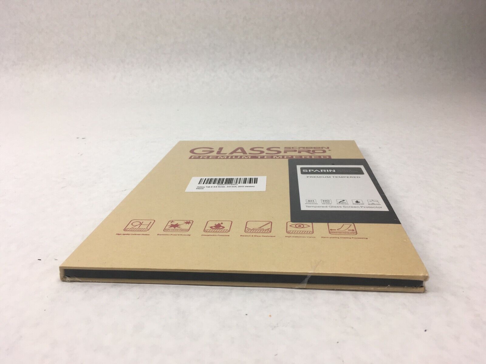 Premium Tempered 9H Glass Screen Protector For Samsung Galaxy Tab E 9.6 Lot of 7