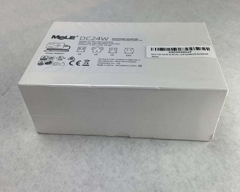 Mele FJ-SW126G1202000N Switching Adapter DC24W 12V