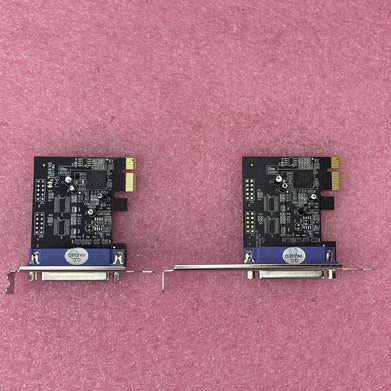 StarTech  PEX1P PEX1PLP Port PCIe Low Profile Parallel Adapter Lot of 2
