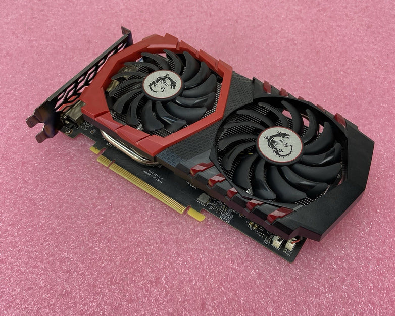 MSI GeForce GTX 1050 Ti 4GB RAM Gaming X GDDR5 3.0 PCIe Graphics Card