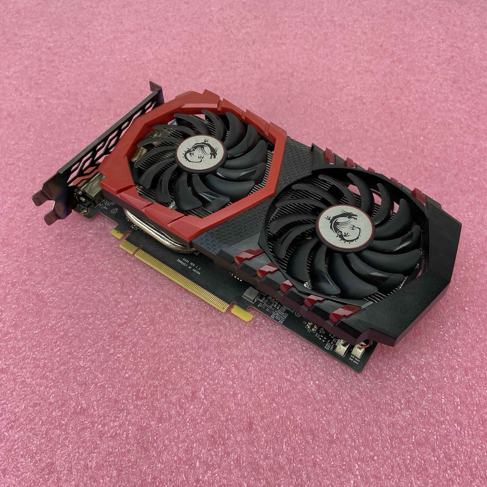 MSI GeForce GTX 1050 Ti 4GB RAM Gaming X GDDR5 3.0 PCIe Graphics Card0