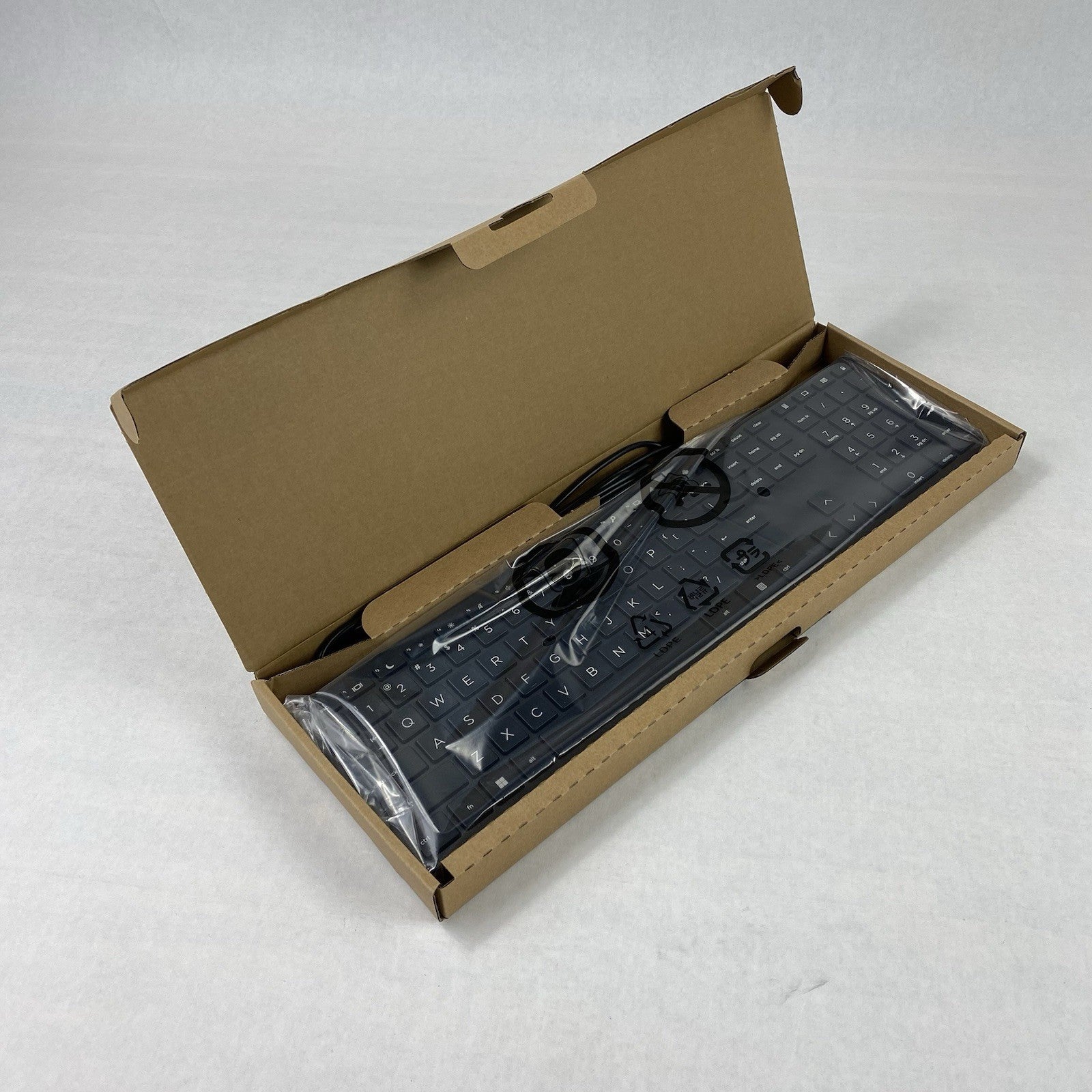 HP L96909-001 HSA-C001K Halley USB Keyboard (Lot of 12)