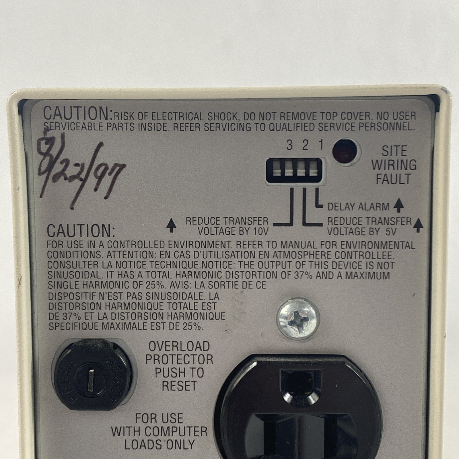 APC Back-ups 280 Battery Backup No Batteries Tested5