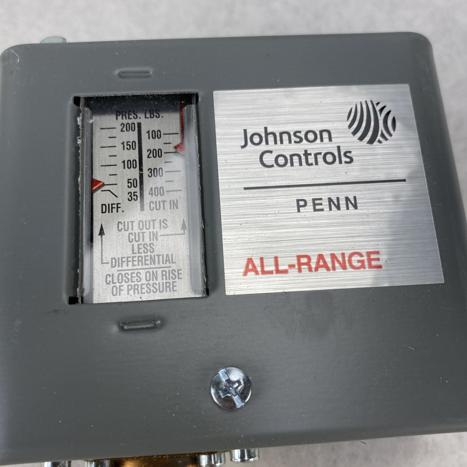Johnson Controls Penn P70AA-118C High Pressure Fan Cycling Control12