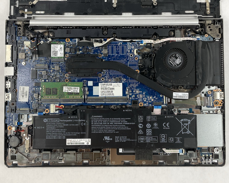 HP EliteBook 850 G6 15.6" i7-8665U 1.90 GHz 8 GB RAM No SSD/OS/AC - Corner