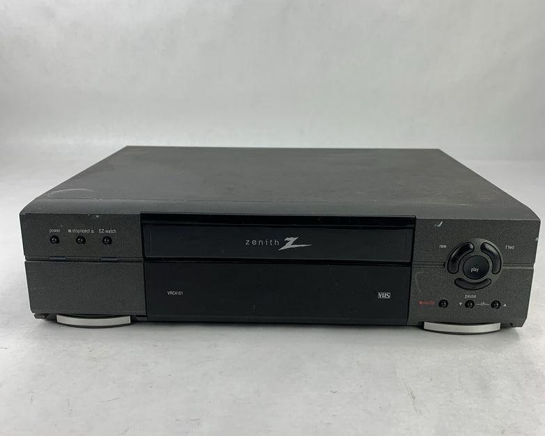 Zenith VRC4101 Mono VHS VCR Video Cassette Recorder - No Remote - Power Tested