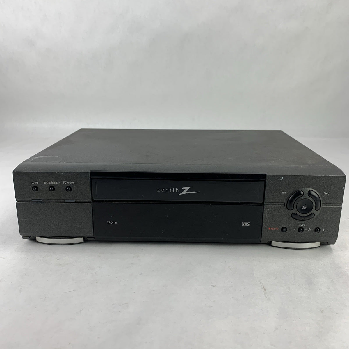 Zenith VRC4101 Mono VHS VCR Video Cassette Recorder - No Remote - Power Tested1