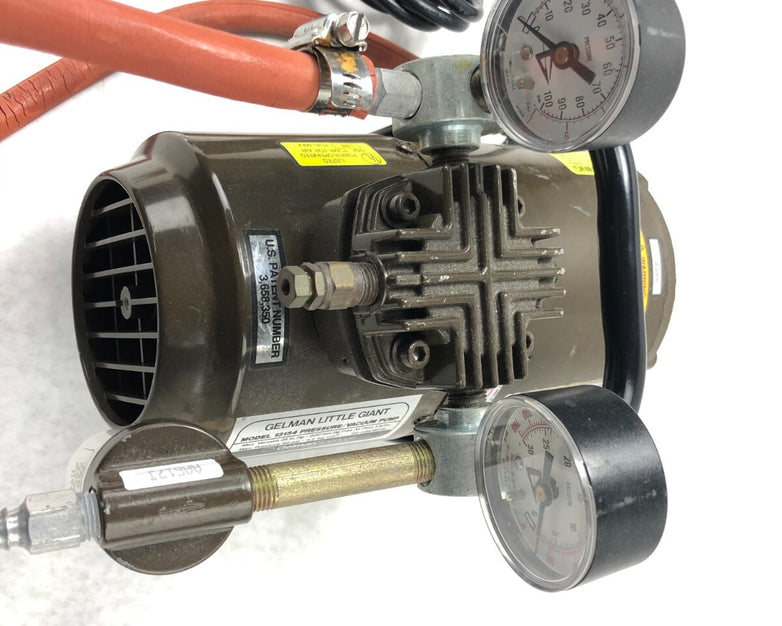 Gelman Instrument Co. Little Giant 13154 Pressure Vacuum Pump Emerson SA55NX