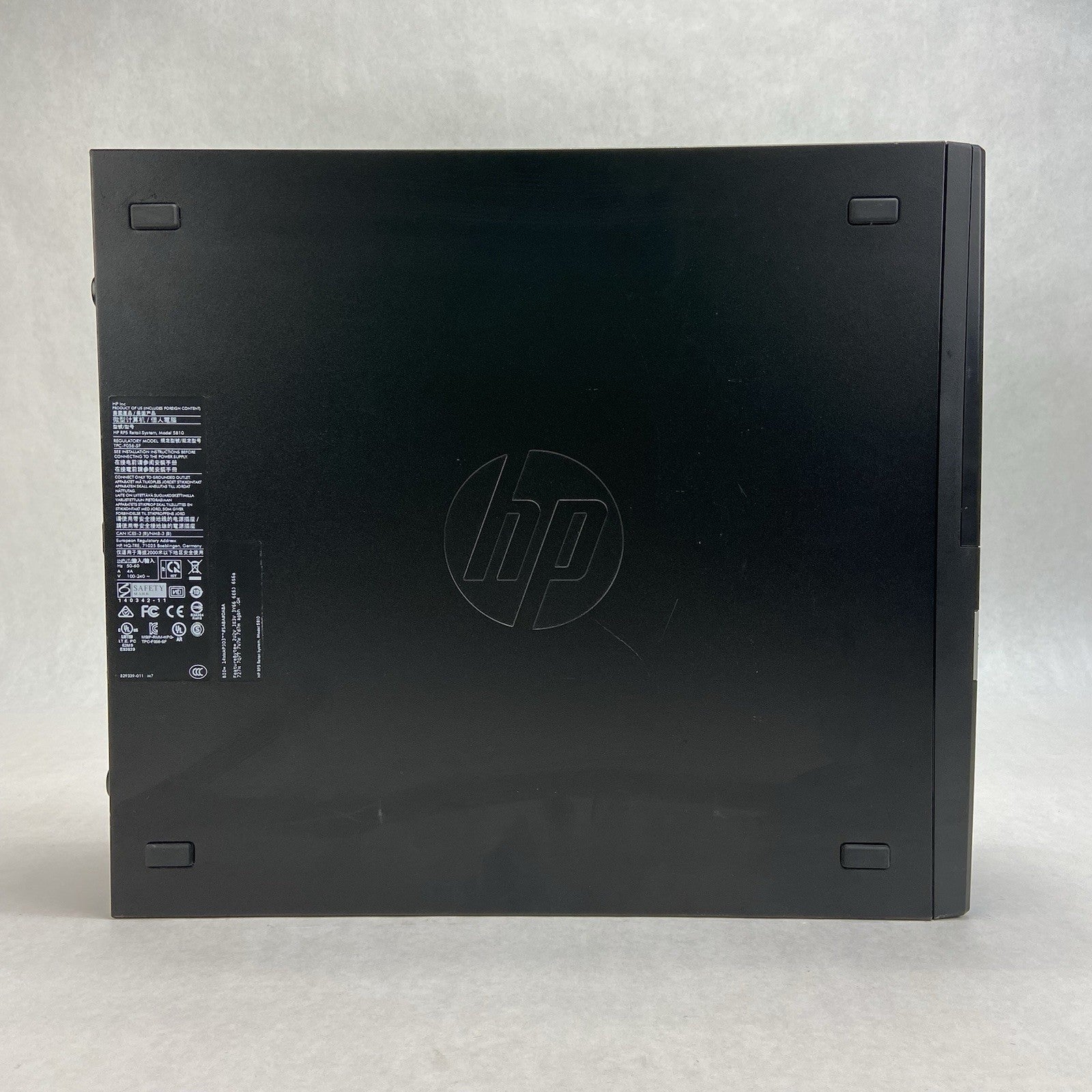 HP RP5 5810 DT Intel Core i5-4570s 2.9GHz 4GB RAM No HDD No OS4