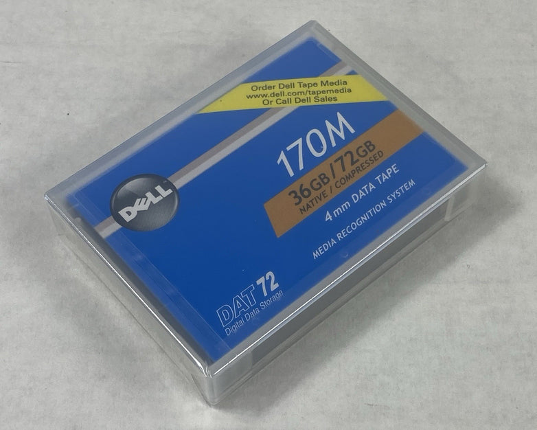 Dell DAT72 170M 36GB/72GB 4mm Data Tape Cartridge (Lot of 10)