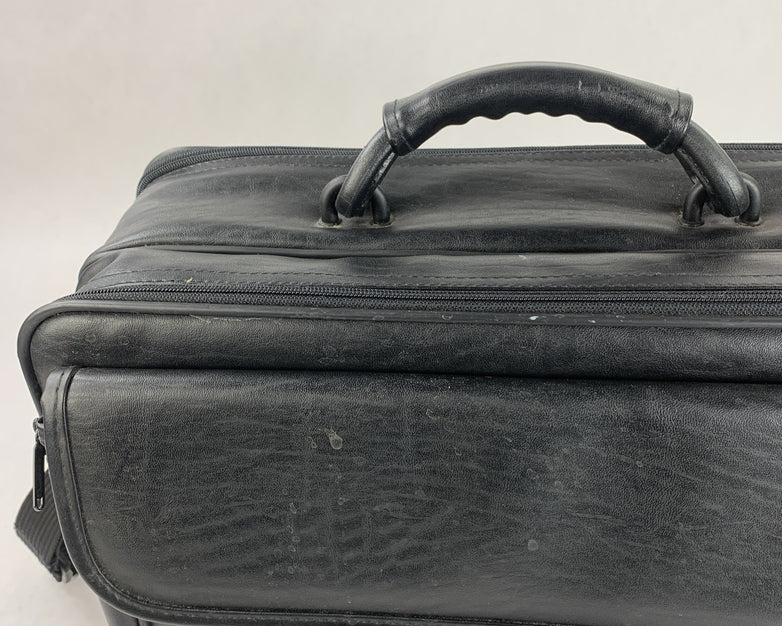Hewlett Packard HP Office Bag 17” Laptop Briefcase Leather Large Capacity