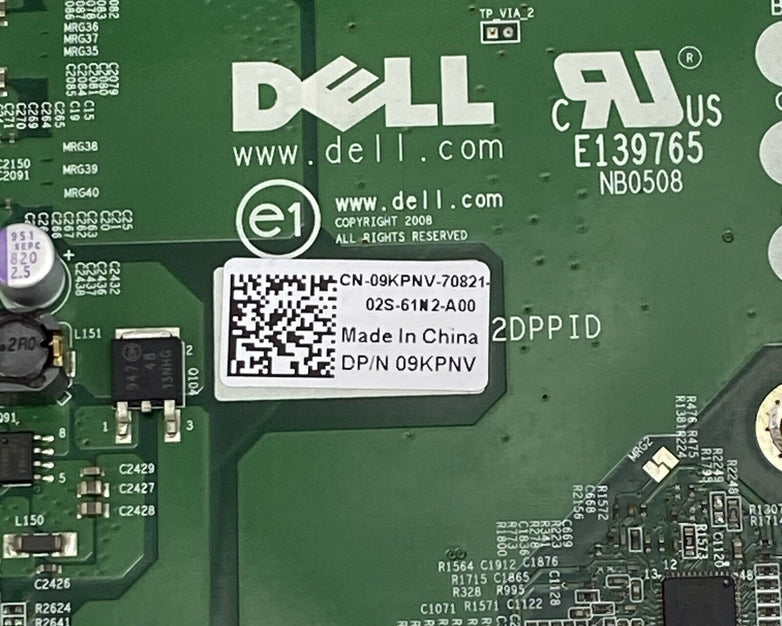 Dell Precision T3500 Motherboard Xeon E5507 2.27GHz 4GB RAM
