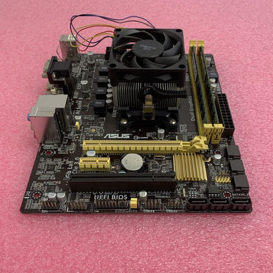 Asus A58M-E Motherboard AMD A10-5800K 3.8GHz 8GB RAM w/ Shield