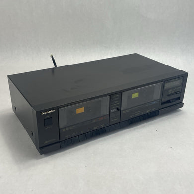 Technics RS-T24 Dual  Cassette Deck Player Recorder Dubbing Untested Parts