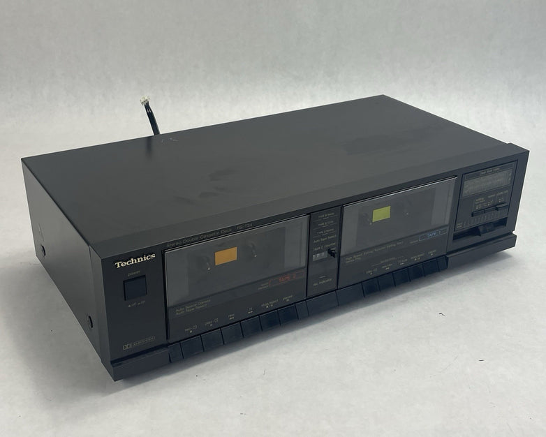 Technics RS-T24 Dual  Cassette Deck Player Recorder Dubbing Untested Parts