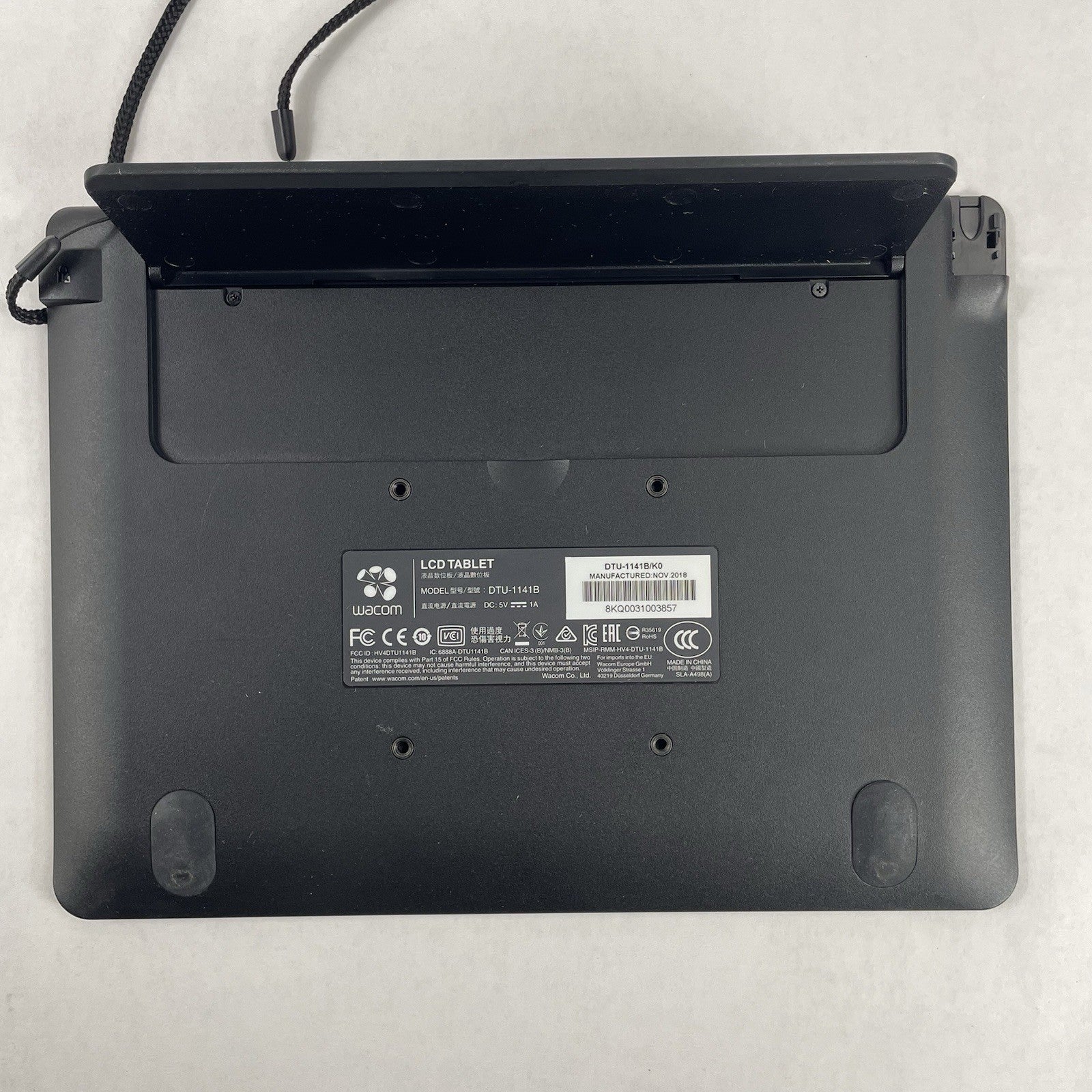 Wacom DTU-1141B 10.1" FHD Drawing Tablet - Damaged Screen / No Cord Cover7