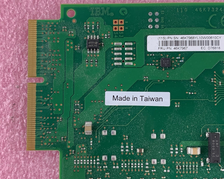 IBM 46K7967 Integrated Dual-Ports 1GBPS Gigabit Ethernet Network Adapter
