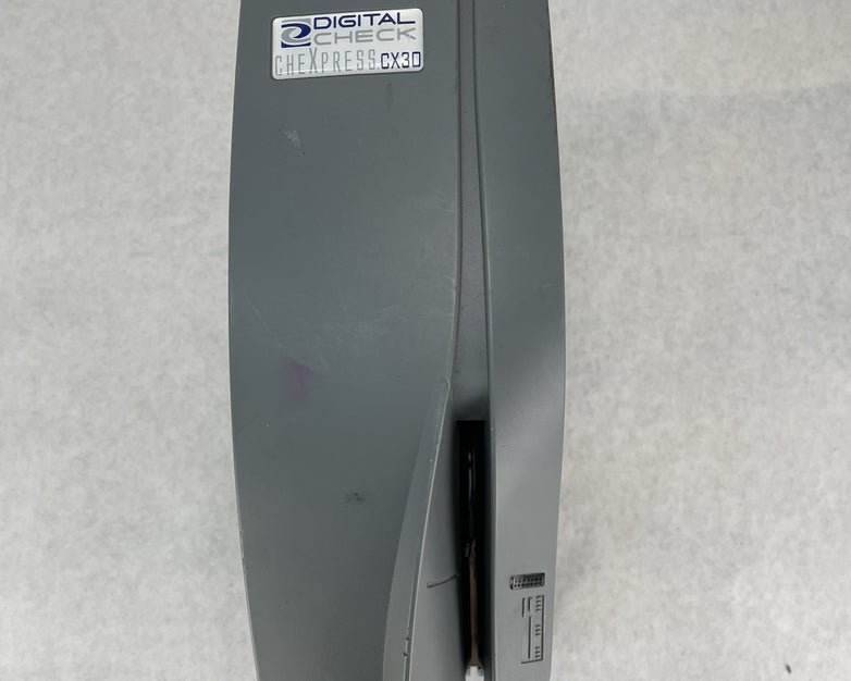 Digital Check Chexpress 30 CX30 Check Scanner Broken Feed Guide Parts or Repair