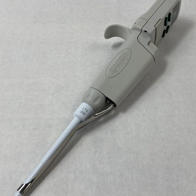 RAININ EDP3 LTS 200 20-200 uL Single Channel Electronic Pipette Untested