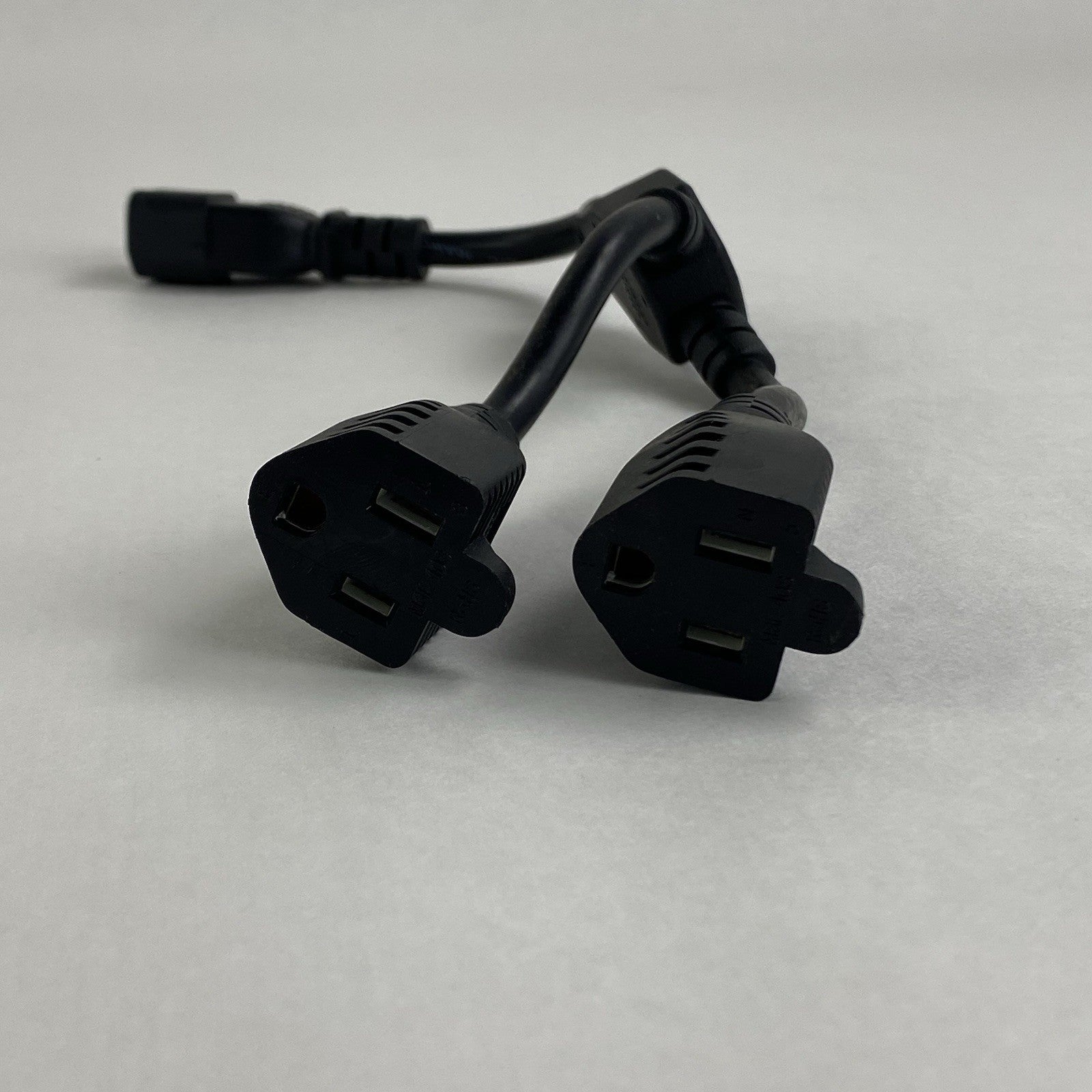 Power Cable Y w/ 3 Pin male to 2 3 Prong Female Lot of 23