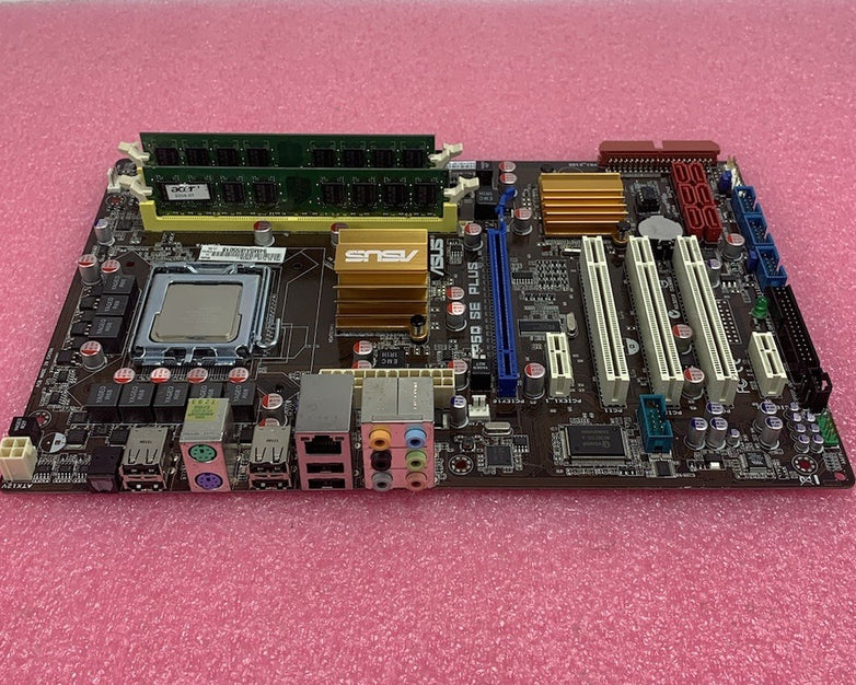 Asus P5Q SE Plus Motherboard Intel Pentium Dual-Core E5400 2.5GHz No Shield
