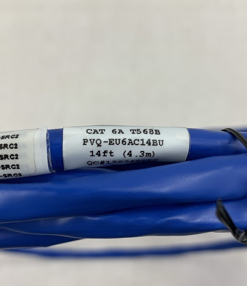 Panduit PVQ-EU6AC14BU 14ft CAT 6A Patch Cable