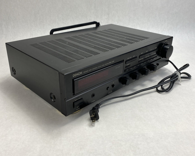 Denon DRA-435R Precision Audio Component AM-FM Stereo Receiver With Antenna