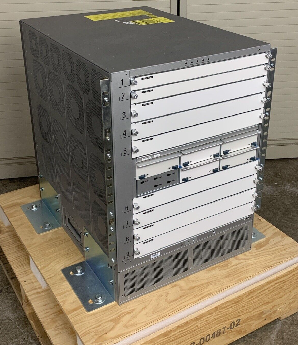 Cisco N7K-C7009 NEXUS 7000 Series 9x Blank Chassis Box Opened W/53-3374-01 Kit