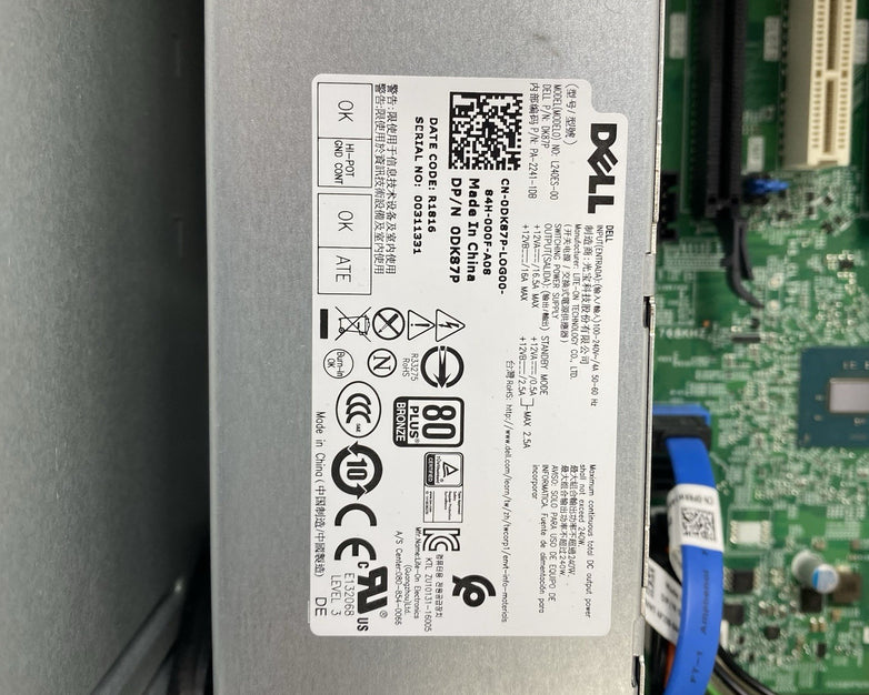 Dell OptiPlex 7050 MT Intel Core i5-7500 3.4GHz No RAM No HDD No OS