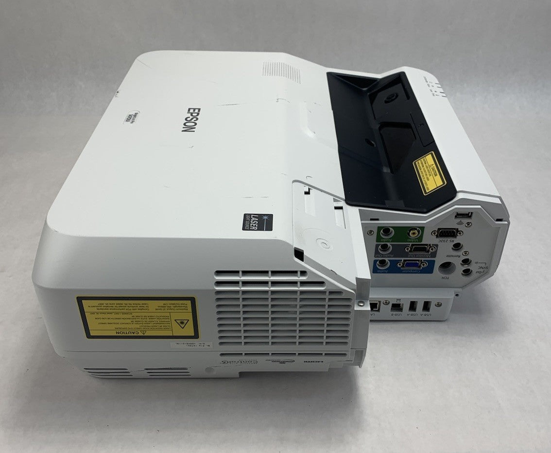 Epson BrightLink Pro 1470Ui H876A LCD Laser Projector No Remote - Yellow Display2
