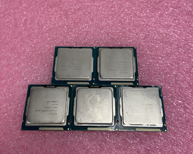 Lot of 5 Intel Core i5-3570 SR0T7 3.4GHz Desktop Processor
