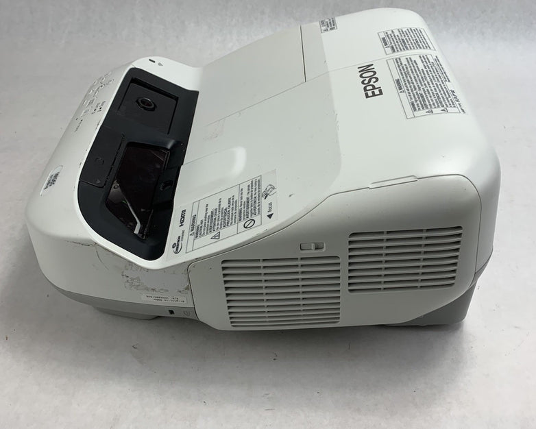 Epson BrightLink 595Wi H599A LCD Projector 14 Lamp Hours - No Remote Loud Fan