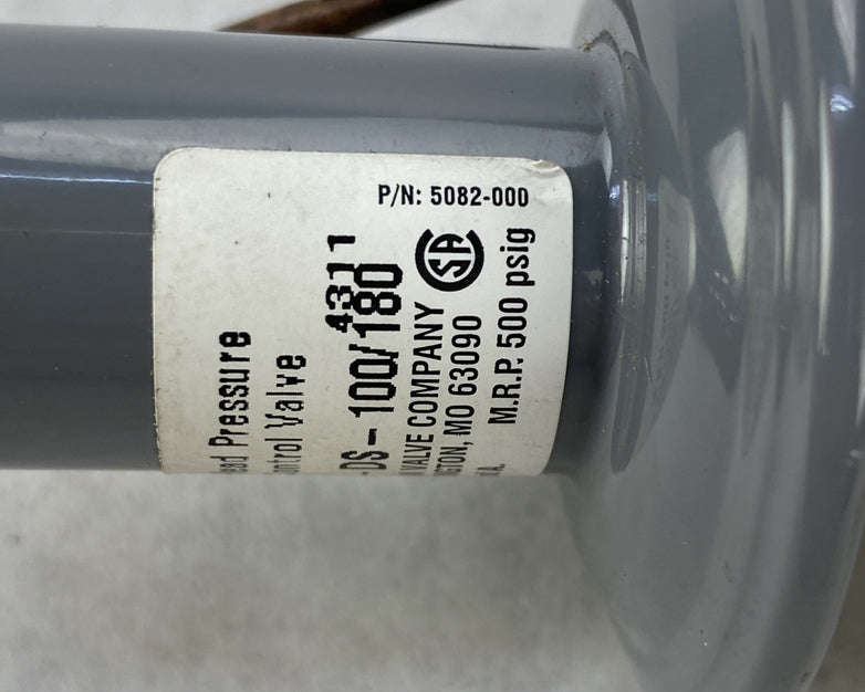 Sporlan LAC-4-DS-100/180 Head Pressure Control Valve 1/2 x 1/2 ODF Solder 903085