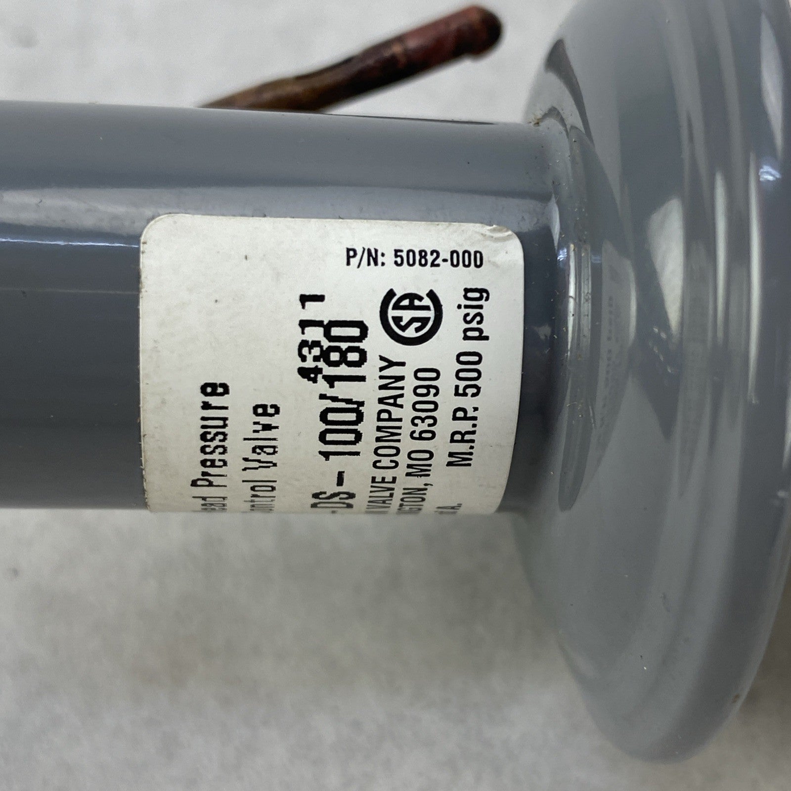 Sporlan LAC-4-DS-100/180 Head Pressure Control Valve 1/2 x 1/2 ODF Solder 9030858