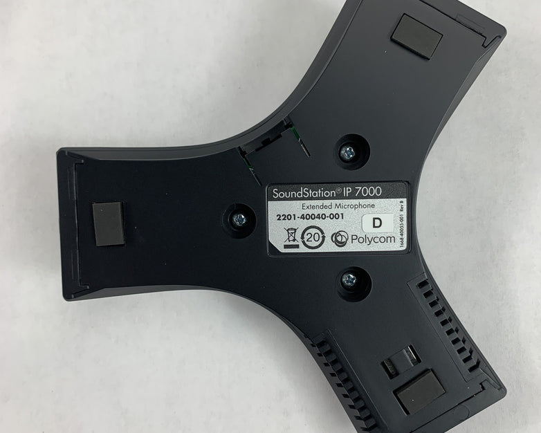 Polycom Soundstation IP7000 Extension Microphones 2200-40040-001 Lot of 4x