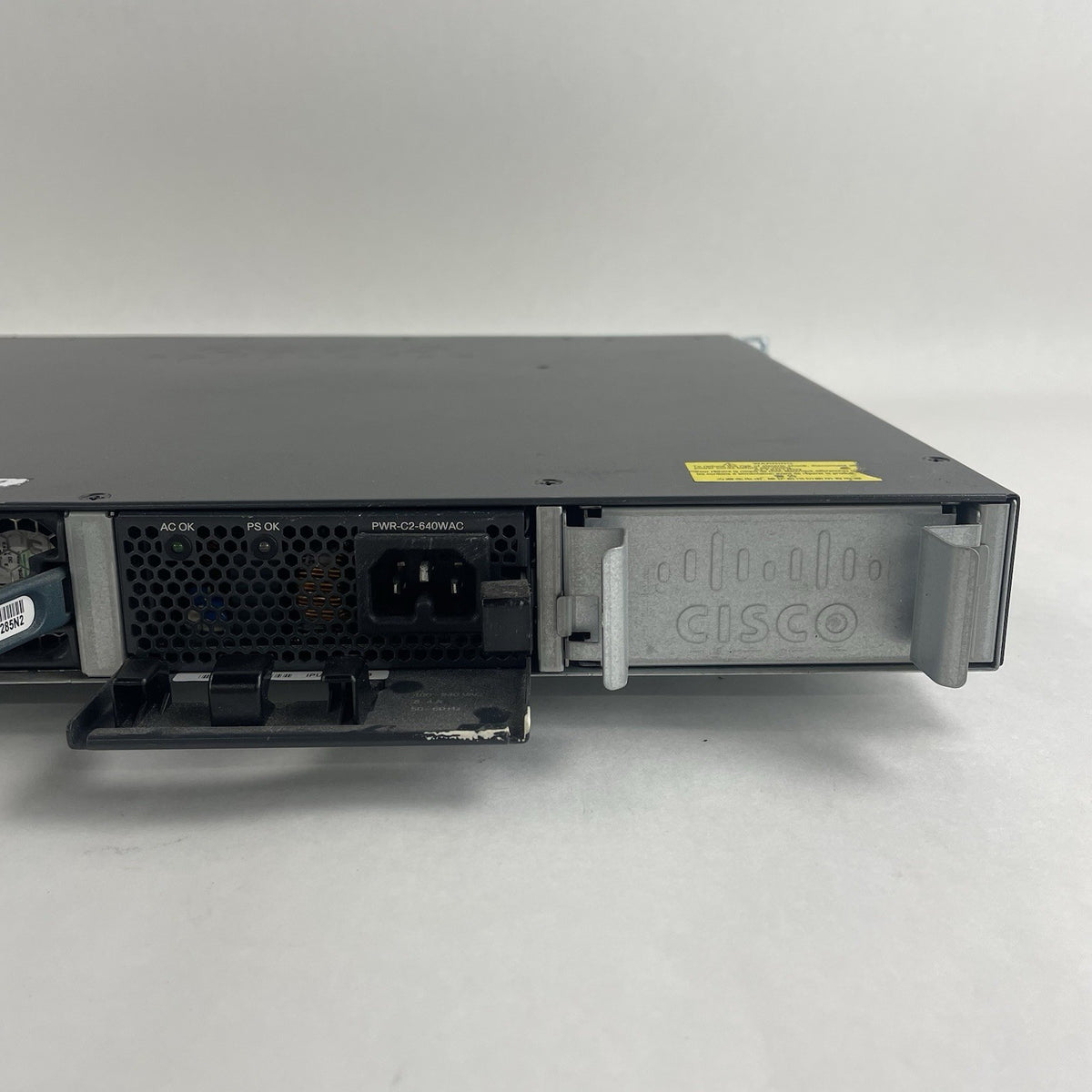 Cisco WS-C3650-48PS-S V04 Tested & Reset 1X PSU9