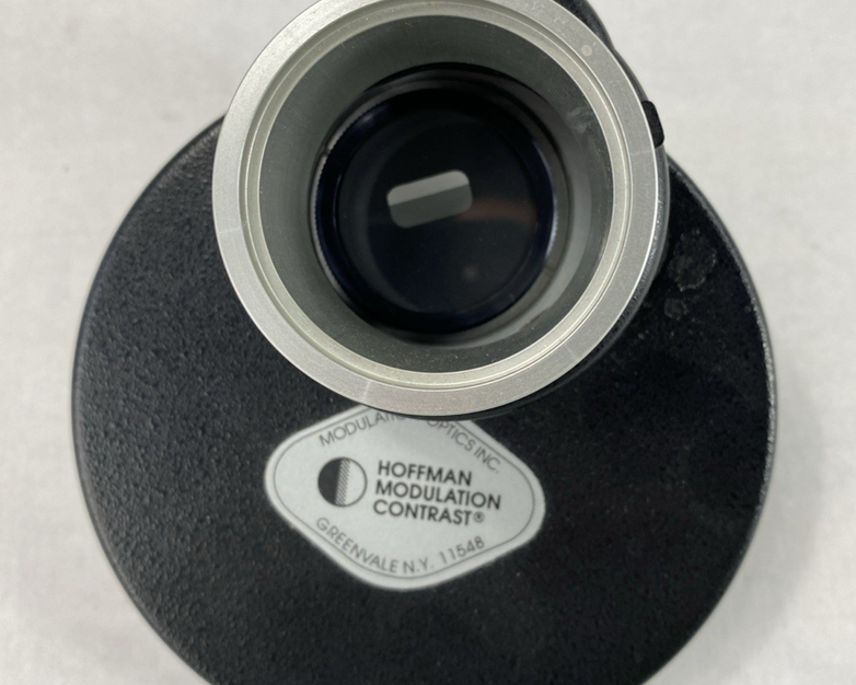 Hoffman Modulation Contrast Turret Condenser Leica Microscope 40mm WD / .5NA