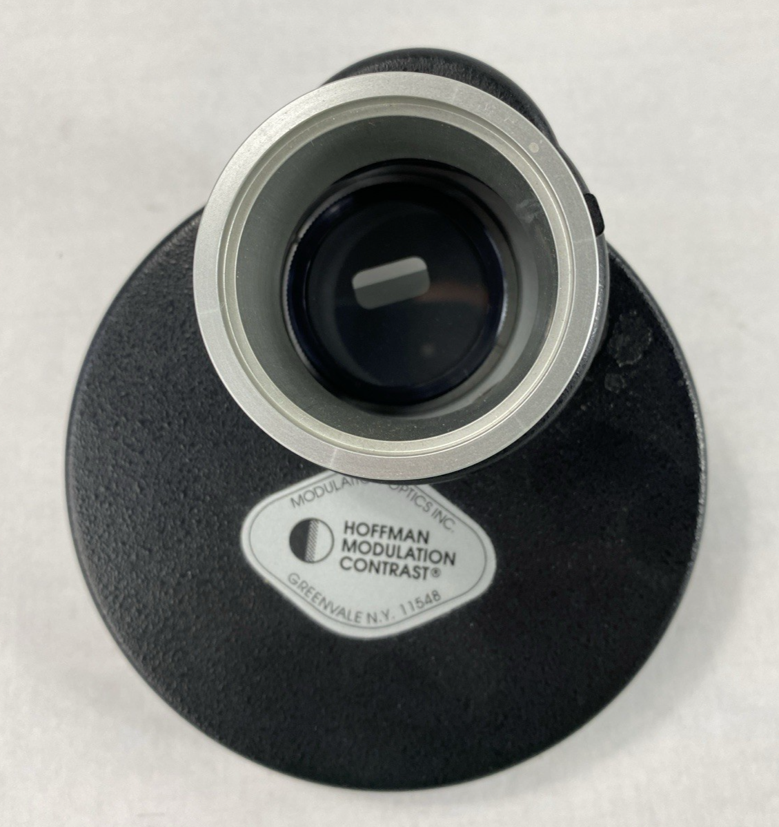 Hoffman Modulation Contrast Turret Condenser Leica Microscope 40mm WD / .5NA