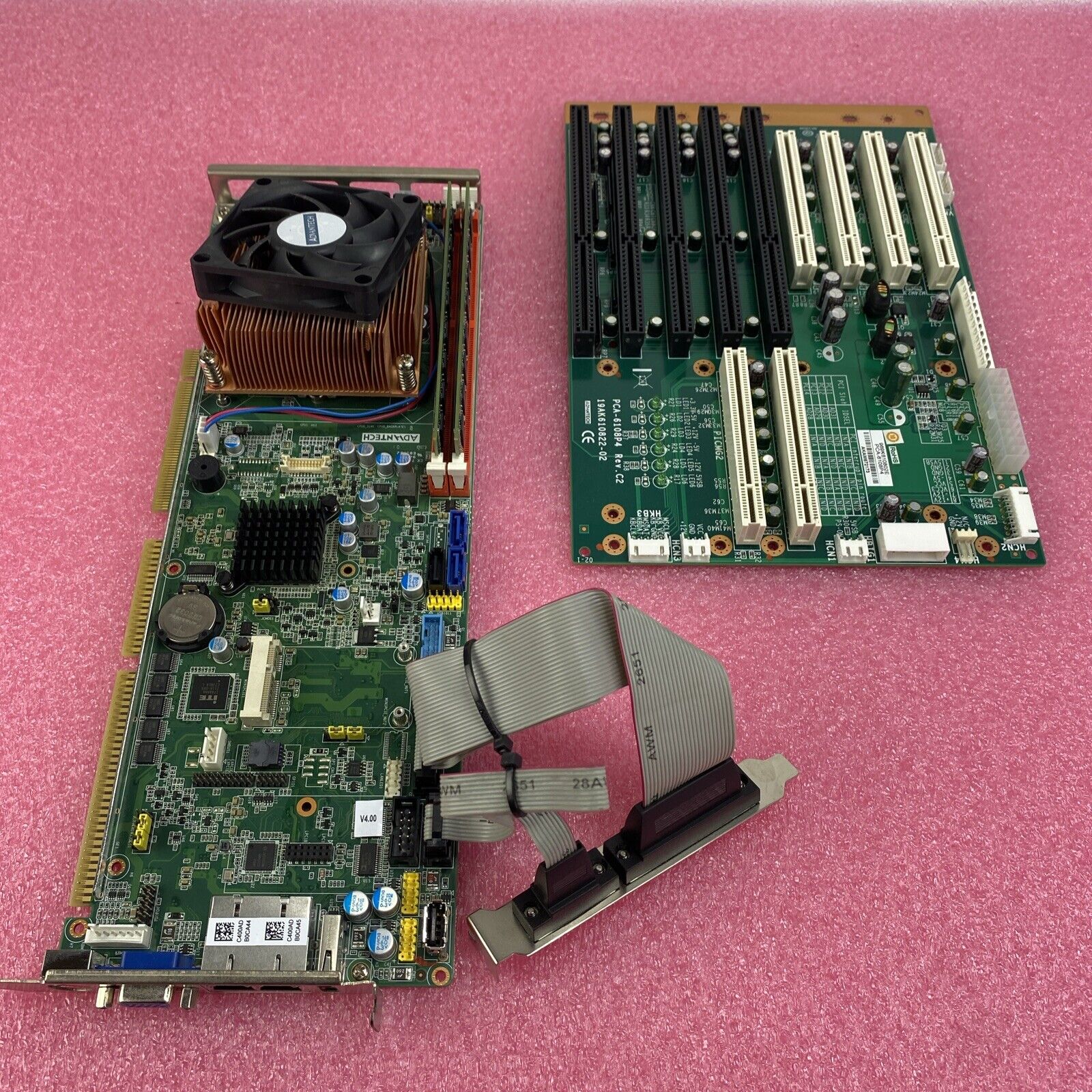 Advantech IPC-6608 Motherboard Intel Core i7-4770S 3.1GHz 16GB RAM